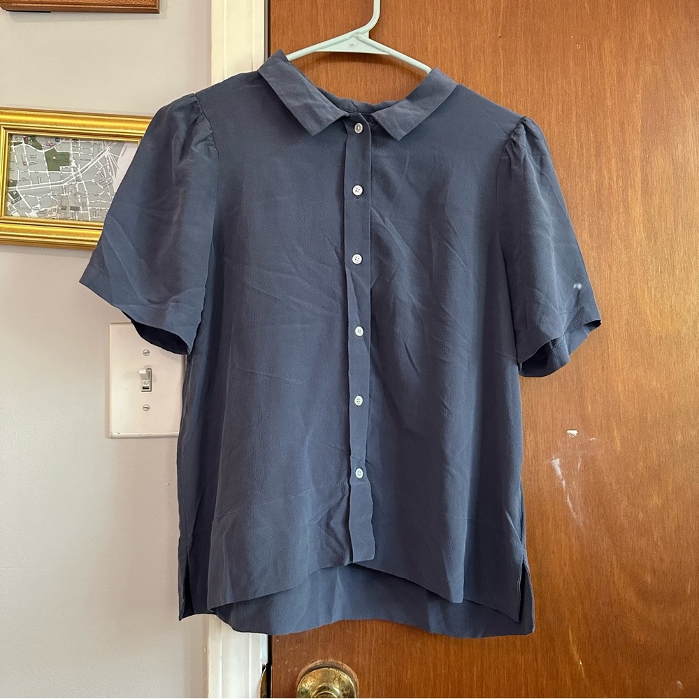 BOGO Everlane | the Clean Silk Puff Sleeve Shirt